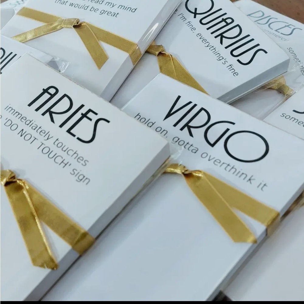 Zodiac Notepads - Picture 3 of 11